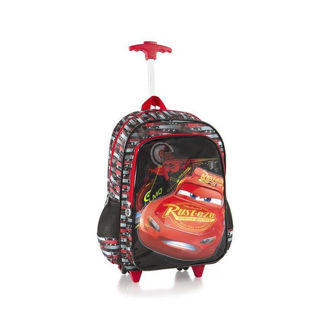 Heys Disney Rolling Backpacks Kids School Bag Cars 18 Inch New Heys Disney 18 Inch Rolling Backpacks Kids Multicolored School Bag Cars