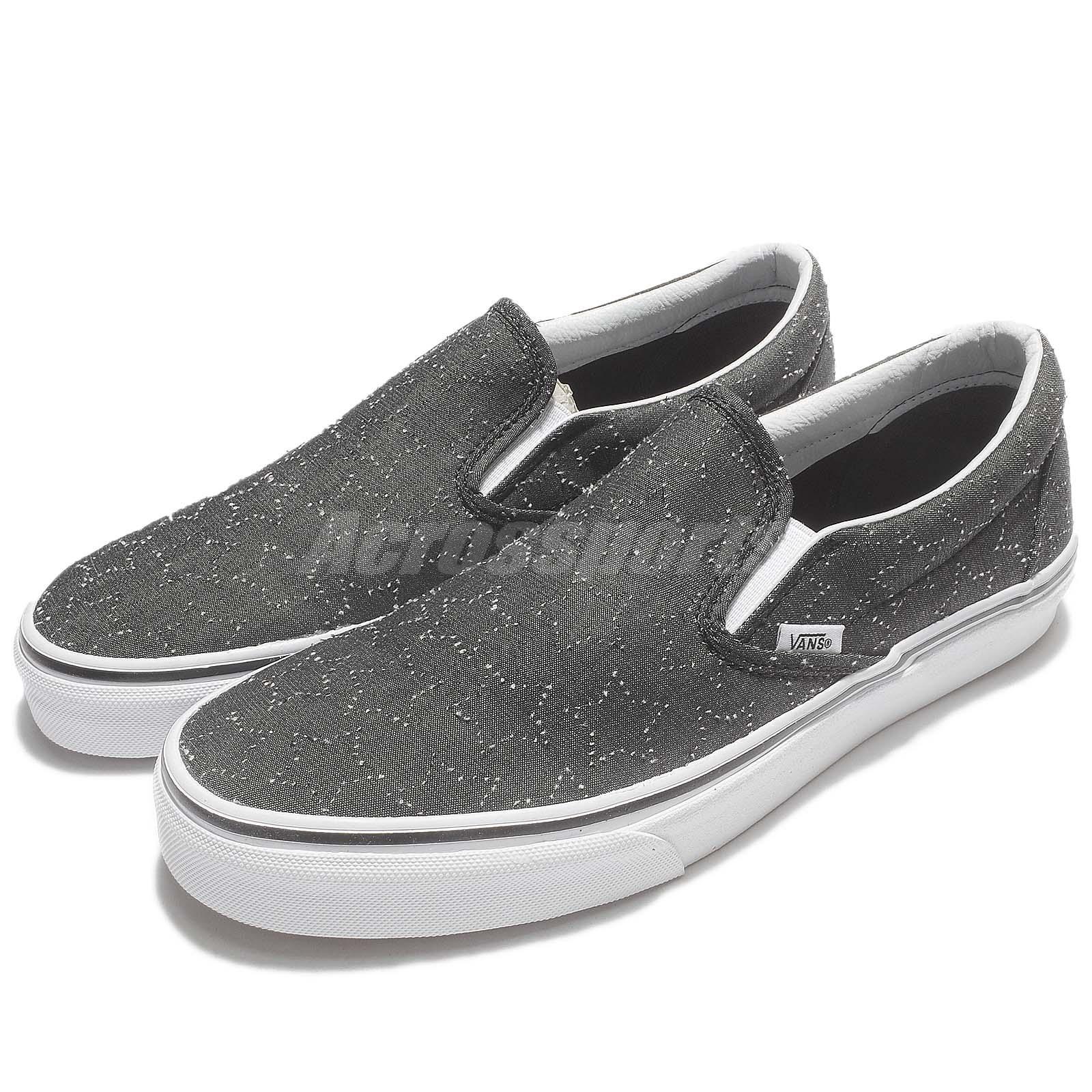 Vans Classic SlipOn Black True White Men Casual Shoes Sneakers 62010823 Vans Classic SlipOn Black True White Men Casual Shoes Sneakers 62010823