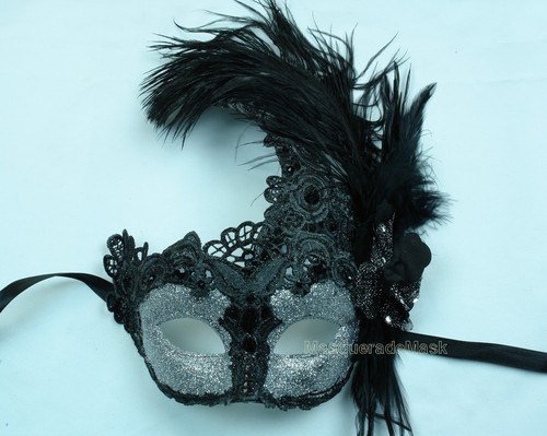 Mardi Gras Gold Lace Masquerade Mask Costume Prom Valentines school graduation