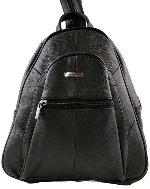 Las Leather Rucksack Backpack Style Handbag 3748 Black Ebay Las New Leather Rucksack Backpack Style Handbag 3748 Black