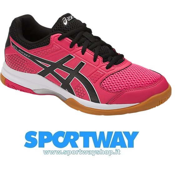 asics volley donna rosso