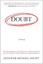 Doubt - NEW - 9780060097950 by Hecht, Jennifer Michael