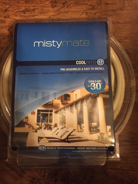 Mistymate Cool Patio 17 Professional Misting System 32 Foot Misty Mate Cool Patio 17 Professional Grade Misting System 32 Ft Nozzles