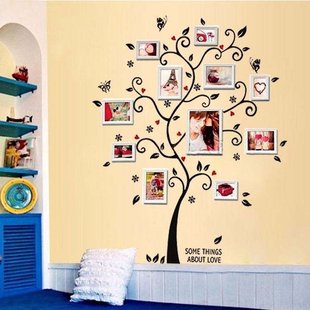 Photo Tree Removable Wall Sticker Mural Decal Art Diy Home Room Fashion Diy Photo Tree Removable Vinyl Wall Sticker Home Decor Art Decal Mural