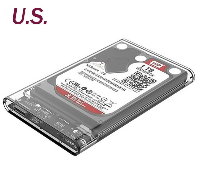 ORICO 2139u3 2.5" USB 3.0 Transparent 5gbps SATA HDD Case