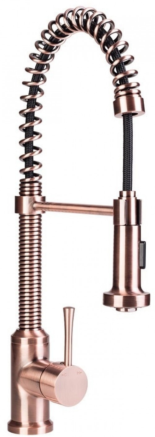 Brienza Antique Copper Residential Spring Coil Kitchen Faucet Norton Secured Powered By Verisign