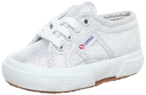 Tg. 22 Superga 2750 LAMEJ S002J20 Sneaker bambina Argento Silber Silver 0 Tg. 22 Superga 2750 LAMEJ S002J20 Sneaker bambina Argento Silber Silver 0