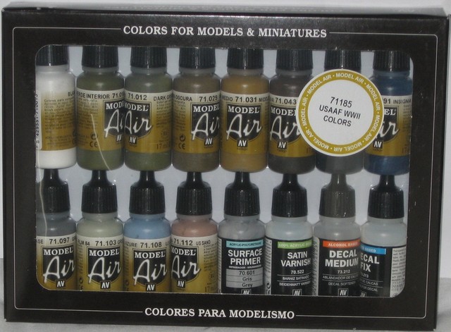 Vallejo Model Air WWII USAAF Aircraft 16 X 17ml Paint Set 71185 | eBay Vallejo Model Air WWII USAAF Aircraft 16 X 17ml Paint Set 71185 | eBay