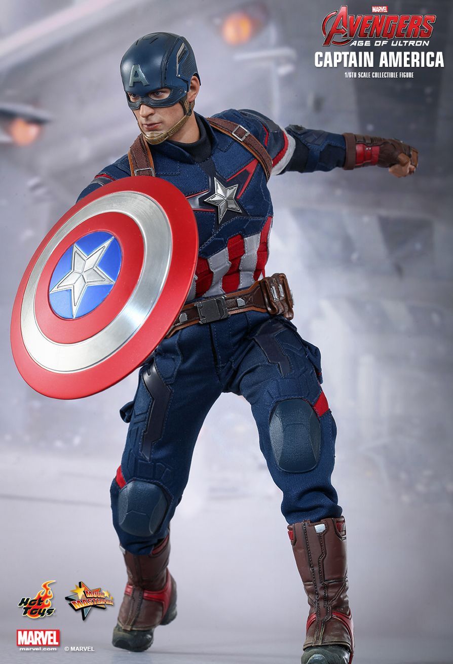 Hot Toys Avengers Age Of Ultron Captain America Action Figure Hot Toys Avengers Age Of Ultron Captain America Action Figure