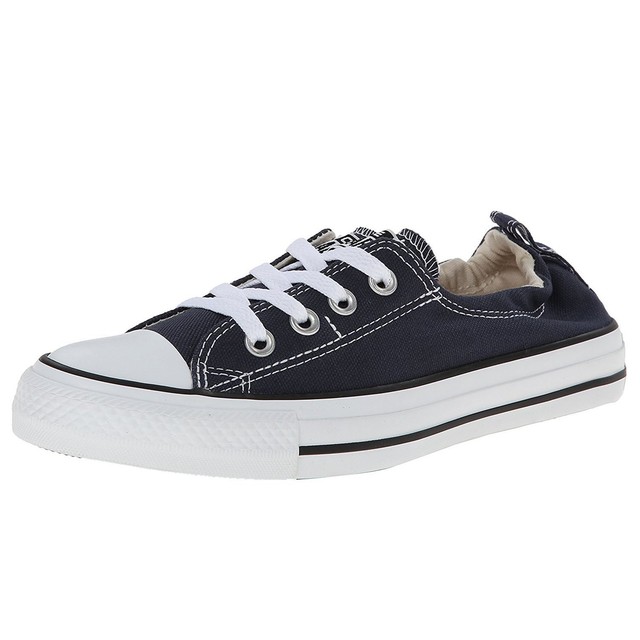 Converse Chuck Taylor SHORELINE slip nero da donna Low Top Scarpe Da Ginnastica Converse Chuck Taylor SHORELINE slip nero da donna Low Top Scarpe Da Ginnastica