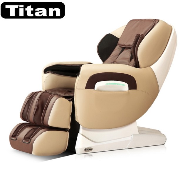 Titan Massage Chair Tp Pro 8400 Cream Titan Tp Pro 8400 Heated Zero Gravity Massage Chair With Foot In Cream
