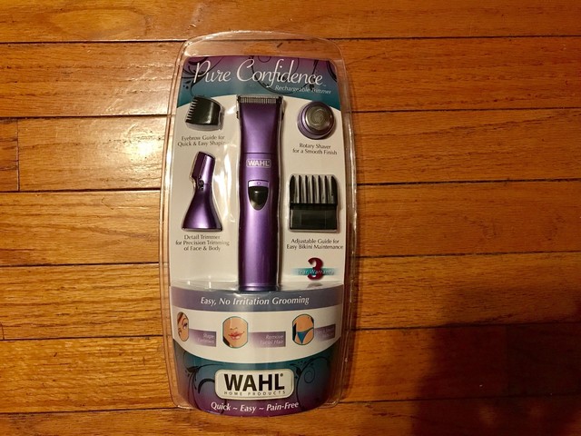 Wahl 9865 100 Pure Confidence Body Kit with Rechargeable Trimmer Shaver Detailer for Women eBay Aparador Wahl Pure Confidence ~ Wahl 9865 100 Pure Confidence Body Kit with Rechargeable Trimmer Shaver Detailer for Women eBay