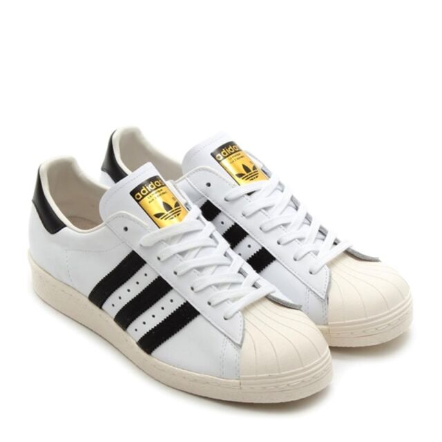adidas Superstar 80s Scarpe da Ginnastica Uomo Bianco White/Black T6c adidas Superstar 80s Scarpe da Ginnastica Uomo Bianco White/Black T6c