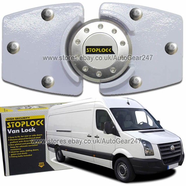 White Stoplock Vw Volkswagen Crafter High Security Anti Theft Van White Stoplock Vw Volkswagen Crafter High Security Anti Theft Van Door Lock