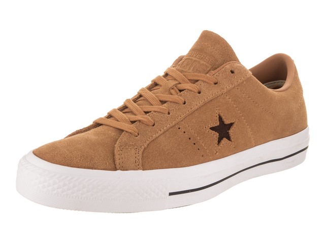 Converse One Star Pro Suede Light Brown White Men Skate Boarding Sneaker 157900C Converse One Star Pro Suede Light Brown White Men Skate Boarding Sneaker 157900C