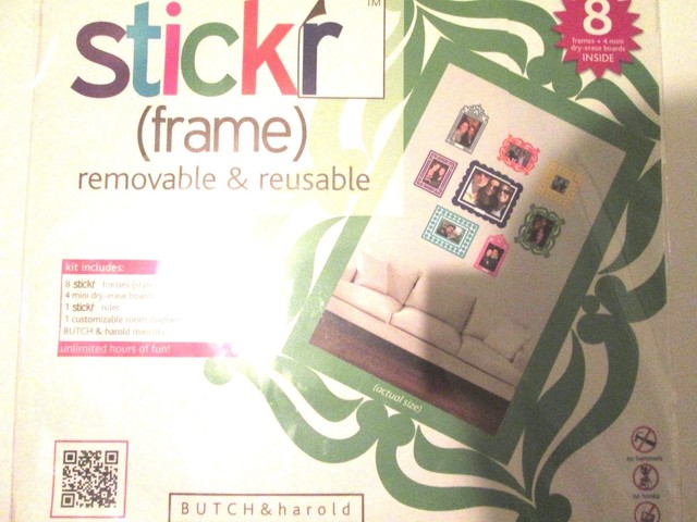 Butch Harold Picture Frame Wall Decal Butch Harold 8 Stickr Frame Removable Resuable Diffrt Colors Make