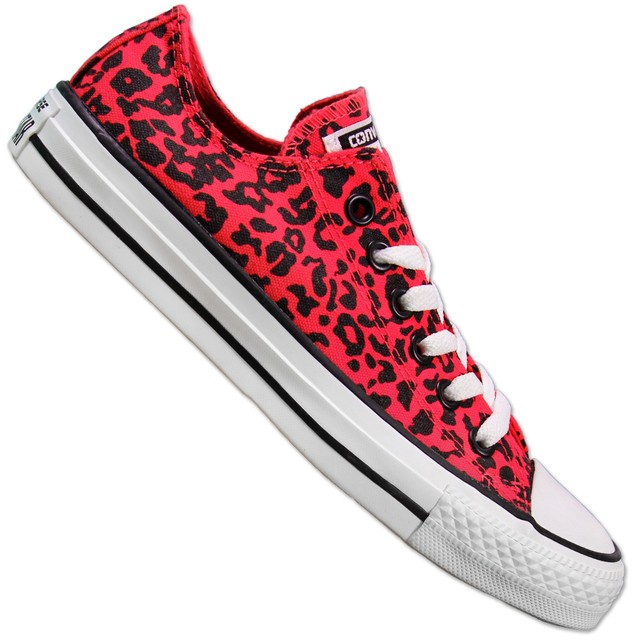 CONVERSE ALL STAR CHUCK TAYLOR OX CT Diva scarpe fucsia leopardo 143955f CONVERSE ALL STAR CHUCK TAYLOR OX CT Diva scarpe fucsia leopardo 143955f
