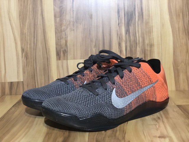 NEW SZ 9.5-12 Nike Zoom Kobe XI 11 Elite Low Bright Mango Grey 822675-078 Easter NEW SZ 9.5-12 Nike Zoom Kobe XI 11 Elite Low Bright Mango Grey 822675-078 Easter