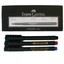 Faber Castell Finepen Tinten Schreiber 1511 schwarz rot blau Fineliner Stift