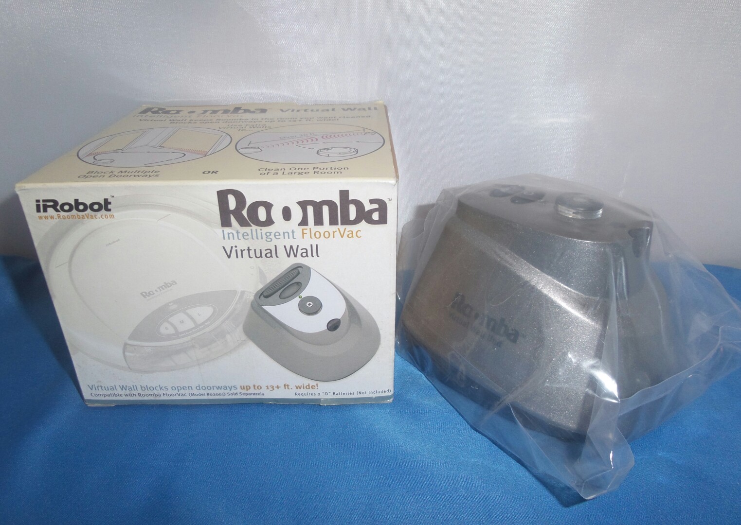 iRobot Roomba Intelligent FloorVac Vacuum Cleaner Virtual Wall Unit ... iRobot Roomba Intelligent FloorVac Vacuum Cleaner Virtual Wall Unit ...