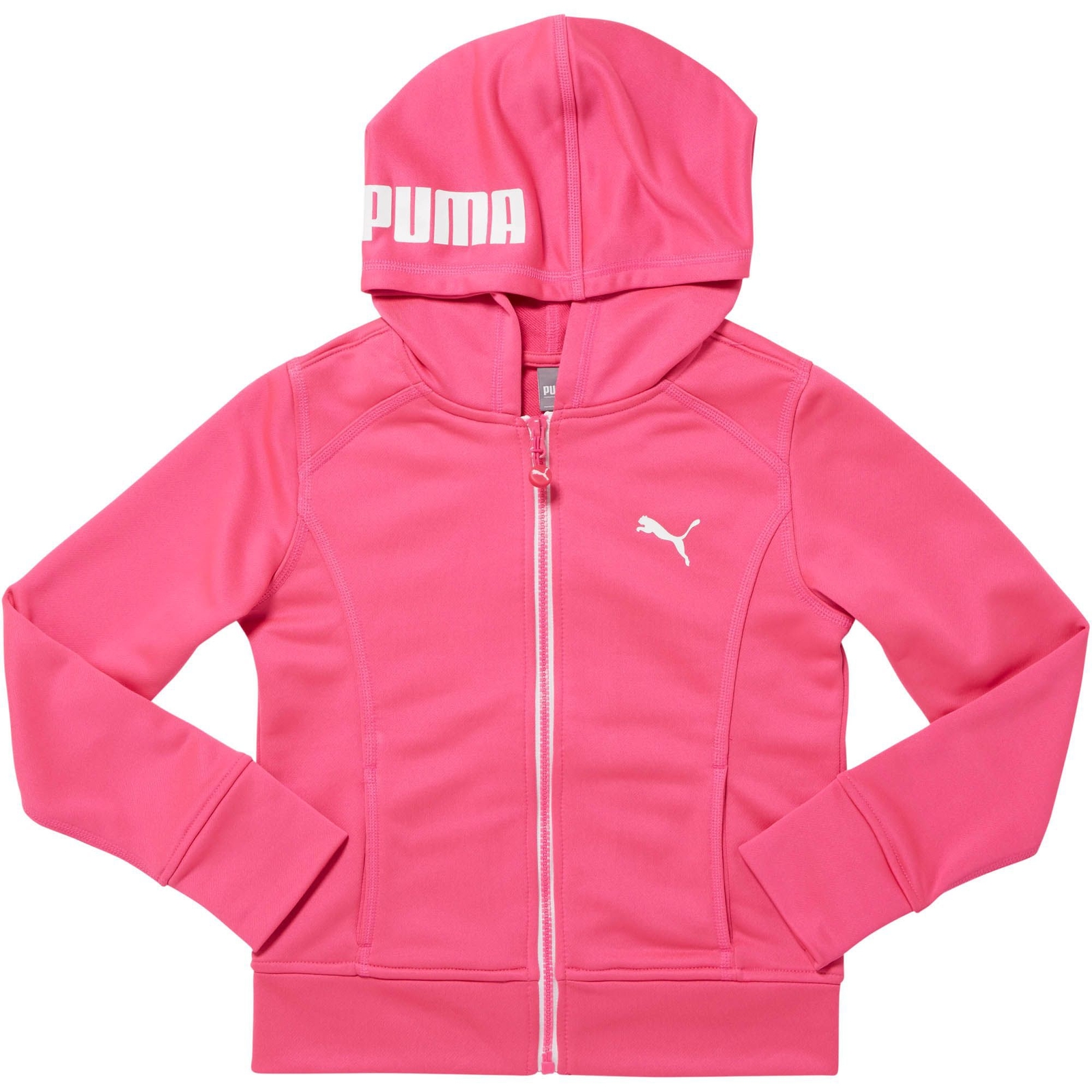 PUMA French Terry Zip-up Hoodie M Hollyhock | eBay