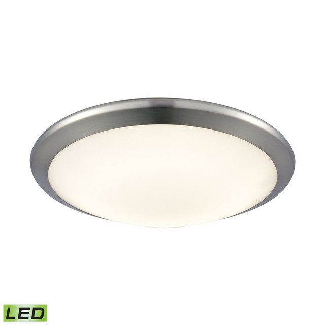 Elk Fml4525 10 15 Clancy Led 12 Inch Chrome Flush Mount Ceiling Elk Fml4525 10 15 Clancy Led 12 Inch Chrome Flush Mount Ceiling Light Small Round