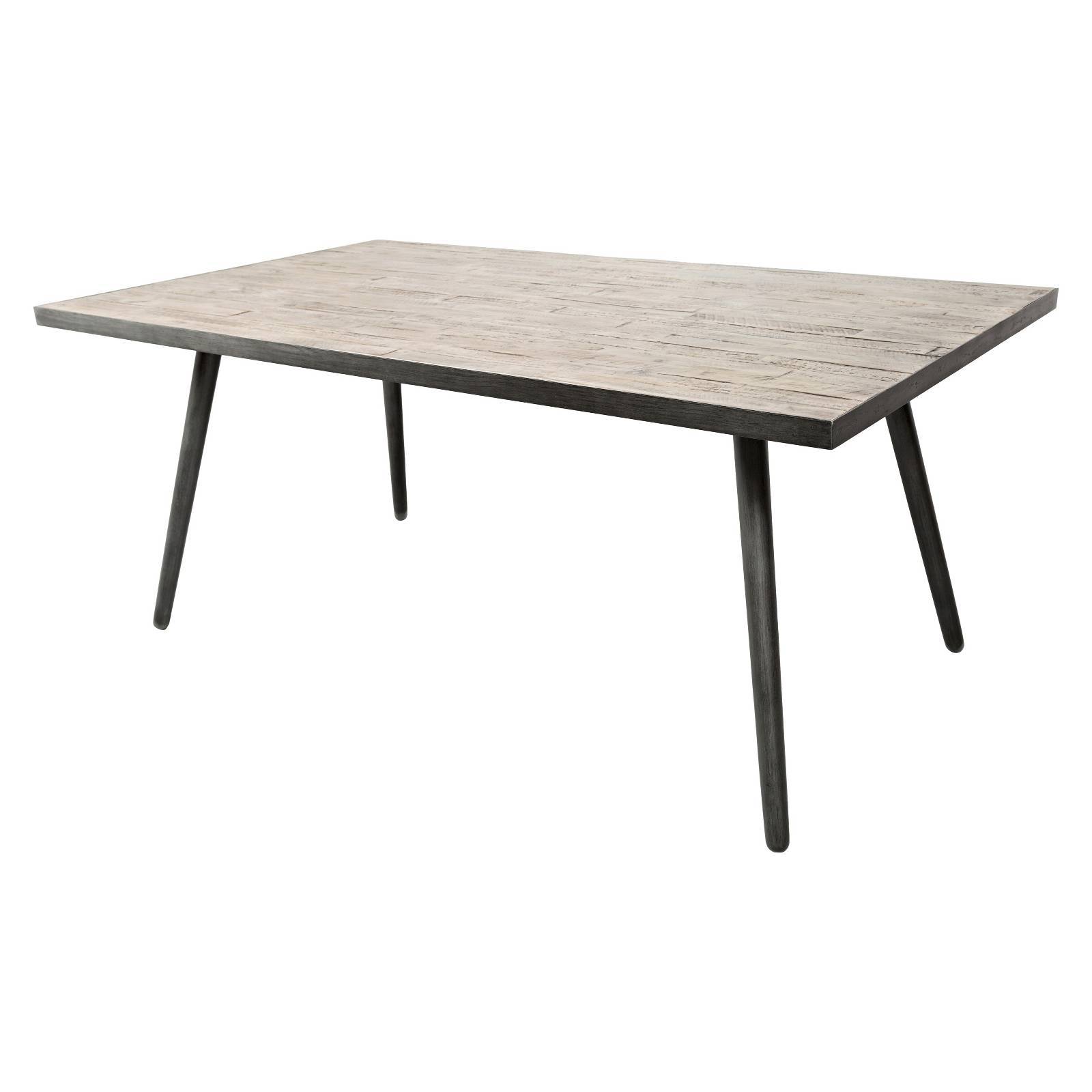American Retrospective Fixed Top Dining Table Brown Jofran Frame Picture 1 Of 4