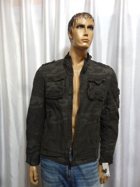 Bar Iii Mens Military Inspired Desert Toga Camo Utility Jacket L Bar Iii Mens Military Inspired Desert Toga Camo Utility Jacket L New
