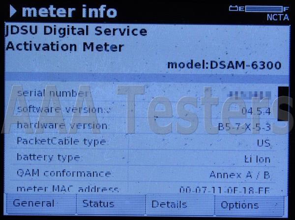 JDSU Viavi Dsam-6300 XT DOCSIS 3.0 CATV Meter 6mhz DSAM 6300 Gigabit ... JDSU Viavi Dsam-6300 XT DOCSIS 3.0 CATV Meter 6mhz DSAM 6300 Gigabit Ethernet | eBay