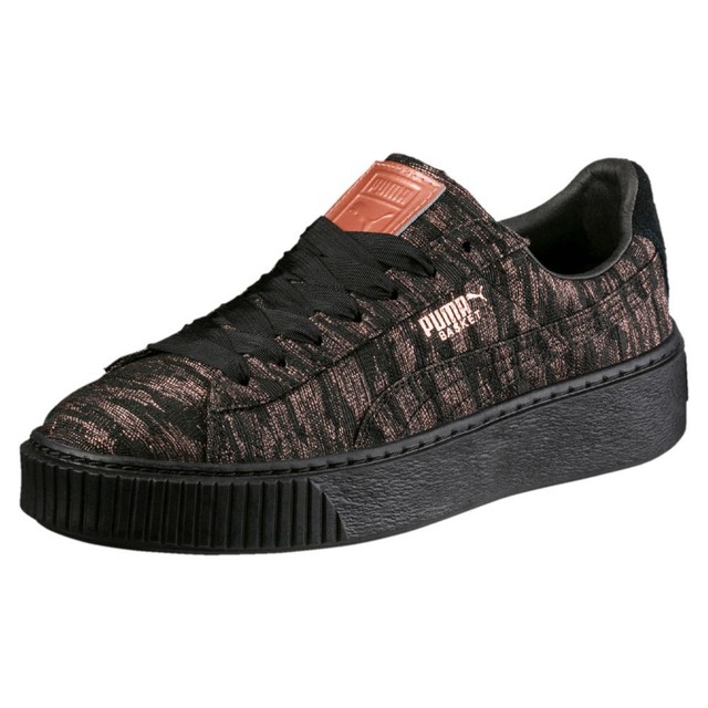 Puma Basket Platform Vr Wn'S Sneaker Donna 364092 BLACK Puma Basket Platform Vr Wn'S Sneaker Donna 364092 BLACK