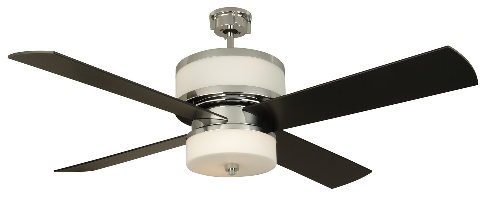 Craftmade Mo56ch4 Midoro Chrome Uplight 56 Ceiling Fan With Light Picture 1 Of