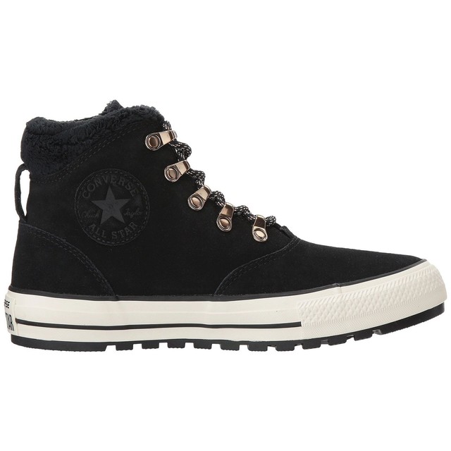 Converse Chuck Taylor All Star Ember BOOT HI Nero Scarpe Da Ginnastica in Pelle Scamosciata Da Donna Egret Converse Chuck Taylor All Star Ember BOOT HI Nero Scarpe Da Ginnastica in Pelle Scamosciata Da Donna Egret