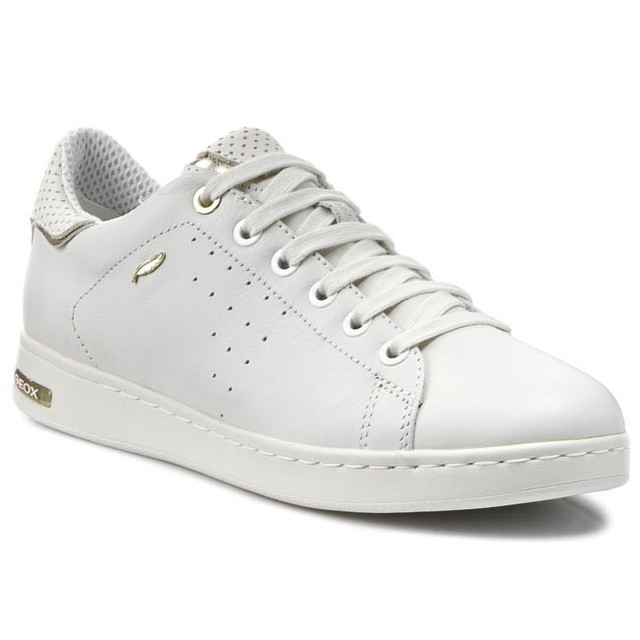 GEOX D621BA JAYSEN sneakers donna pelle bianca traspirante GEOX D621BA JAYSEN sneakers donna pelle bianca traspirante
