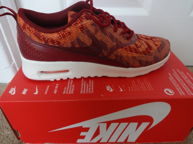NIKE AIR MAX THEA kjcrd Linea Donna Scarpe Da Ginnastica 718646 600 UK 4.5 EU 38 US 7 newbox NIKE AIR MAX THEA kjcrd Linea Donna Scarpe Da Ginnastica 718646 600 UK 4.5 EU 38 US 7 newbox