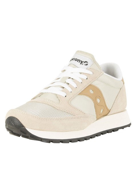 Saucony Uomo Jazz Original Trainers Vintage Beige Saucony Uomo Jazz Original Trainers Vintage Beige