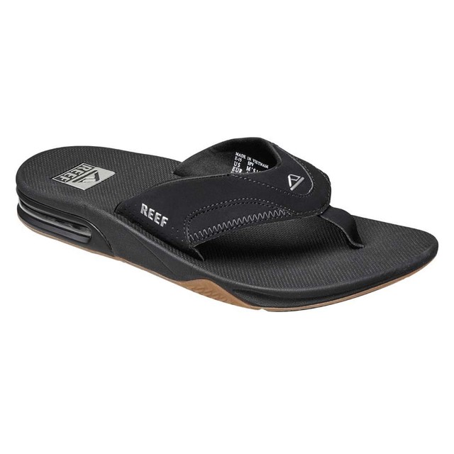 ReefFanning Infradito Uomo Nero Tutto Nero 40 EU Scarpe ReefFanning Infradito Uomo Nero Tutto Nero 40 EU Scarpe