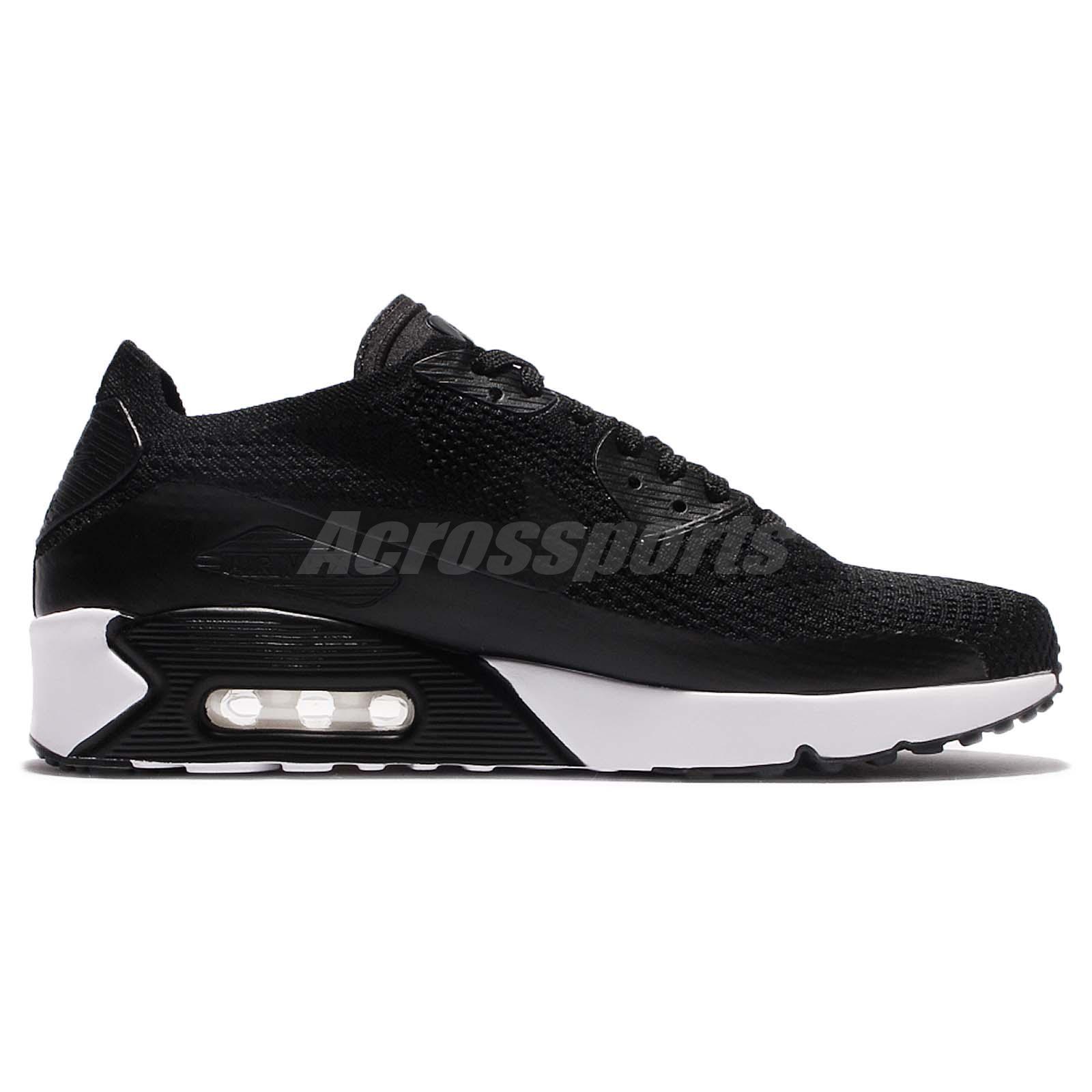 Da Uomo Air Max 90 Flyknit Ultra 2.0 875943 004Nero Bianco Scarpe Da Ginnastica Da Uomo Air Max 90 Flyknit Ultra 2.0 875943 004Nero Bianco Scarpe Da Ginnastica