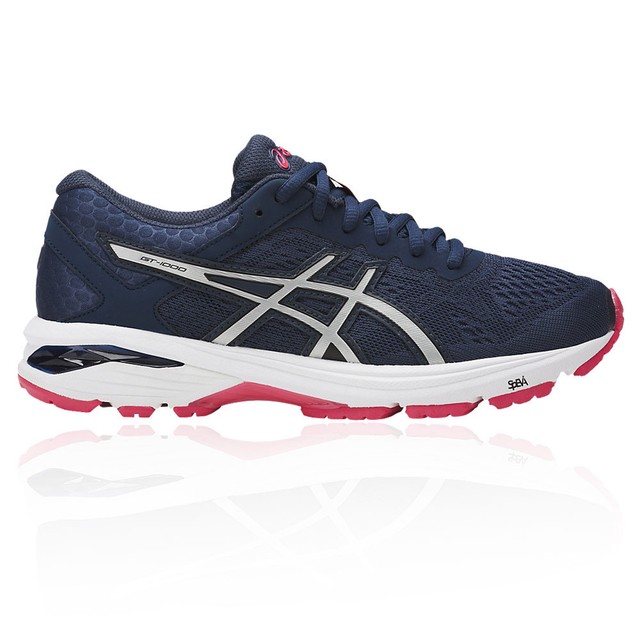 Asics Donna Blu GT 1000 6 Scarpe Da Corsa Ginnastica Stringate Sport Sneakers Asics Donna Blu GT 1000 6 Scarpe Da Corsa Ginnastica Stringate Sport Sneakers