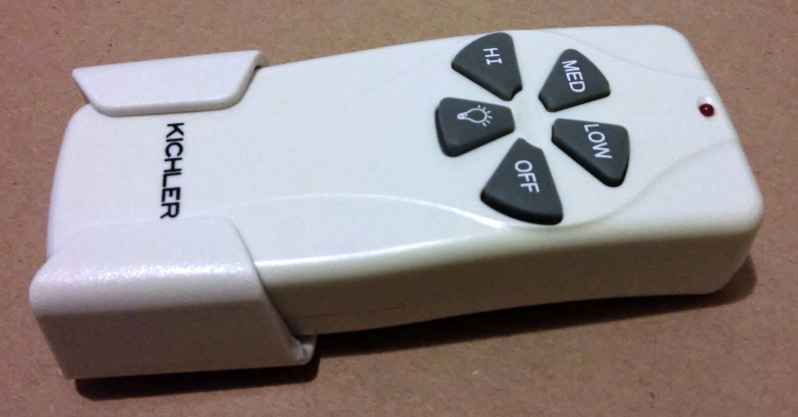 Rare Kichler Ceiling Fan Remote Controller Control Chq8bt703ot Picture 1 Of 4