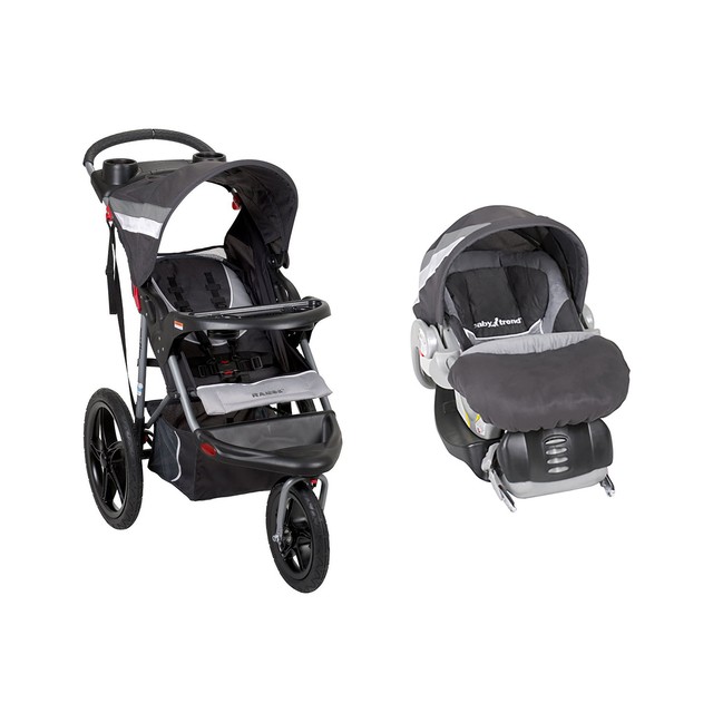 Baby Trend Range Jogging Stroller and Infant Car Seat Travel System ... Baby Trend Range Jogging Stroller and Infant Car Seat Travel System ...