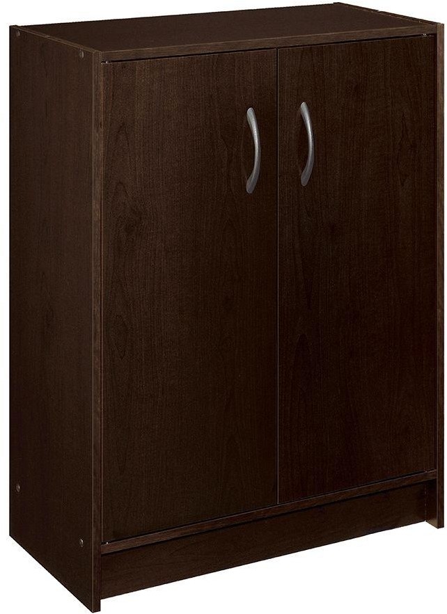 Closetmaid 2 Door Organizer Storage Cabinet Shelf Espresso Stackable Picture 1 Of 9