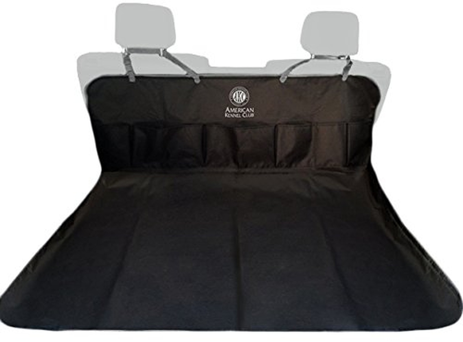 American Kennel Club Akc 2 In 1 Car Seat Cover With 5 Pockets Picture 1 Of