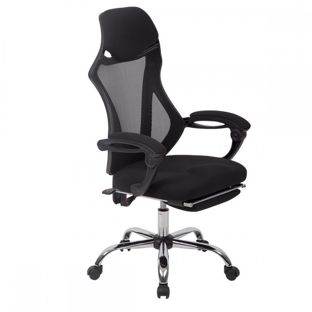 Office Chair High Back Recliner Mesh Task Computer Desk Racing Recliner Office Chair Mesh High Back Task Computer Desk Black Rm40