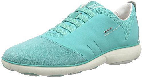Geox D Nebula C Scarpe da Ginnastica Basse Donna Turchese R0d Geox D Nebula C Scarpe da Ginnastica Basse Donna Turchese R0d