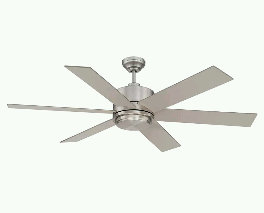 Savoy House Velocity Satin Nickel 60 Inch Ceiling Fan With Silver Picture 1 Of 2