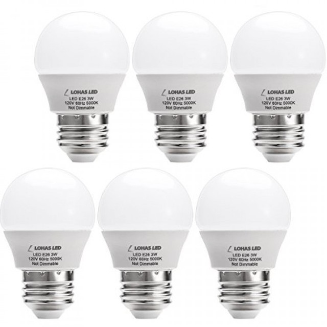 Lohas Led G14 Light Bulb 3w Daylight White 5000k Energy Saving Bulbs Lohas Led G14 Light Bulb 3w Daylight White 5000k Energy Saving