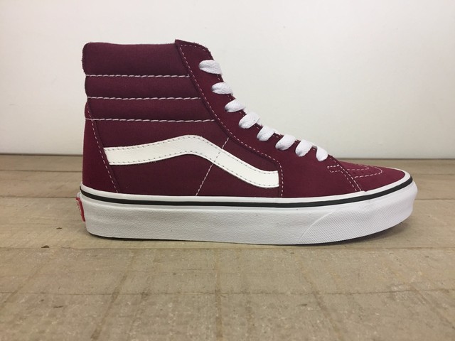 vans sk8 hi burgundy vans sk8 hi burgundy