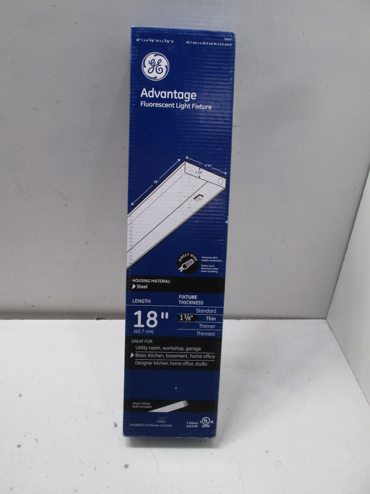 No1 Ge 16547 Advantage Fluorescent Light Fixture Ebay
