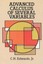 Advanced Calculus of Several Variables (Dover Books on Mathematics).