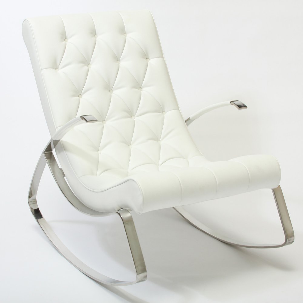 Home Loft Concept Gregory Tufted Rocking Chair Picture 1 Of 5